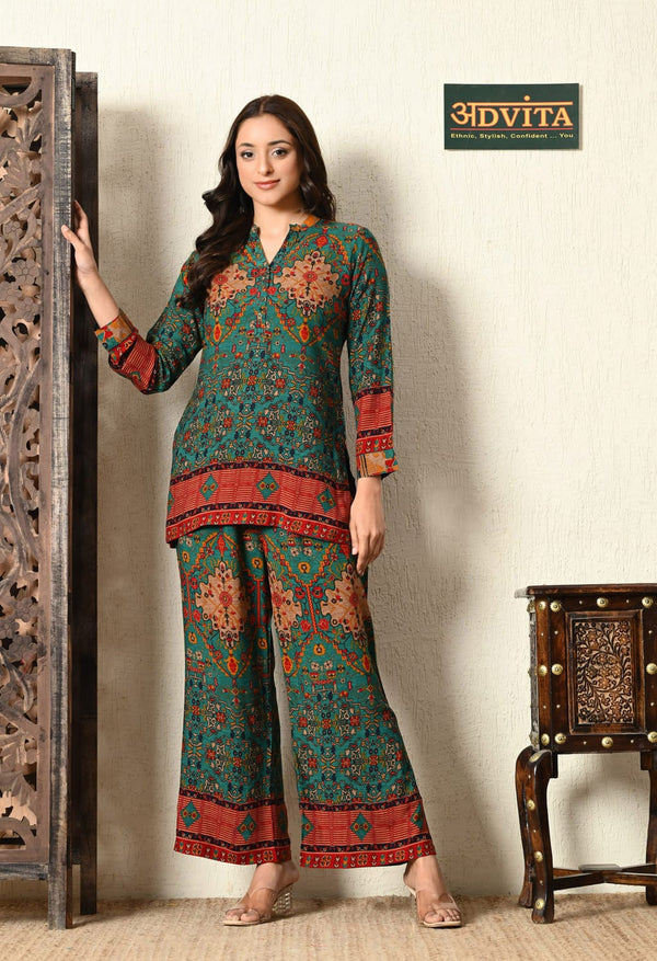 Women’s Cotton Cord Set – Stylish Co-ord Outfit for Everyday Comfort