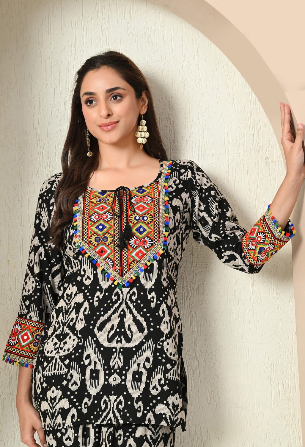 Woman wearing Women's Co-ord Cord Set – Everyday 2-Piece Outfit in Soft Fabric