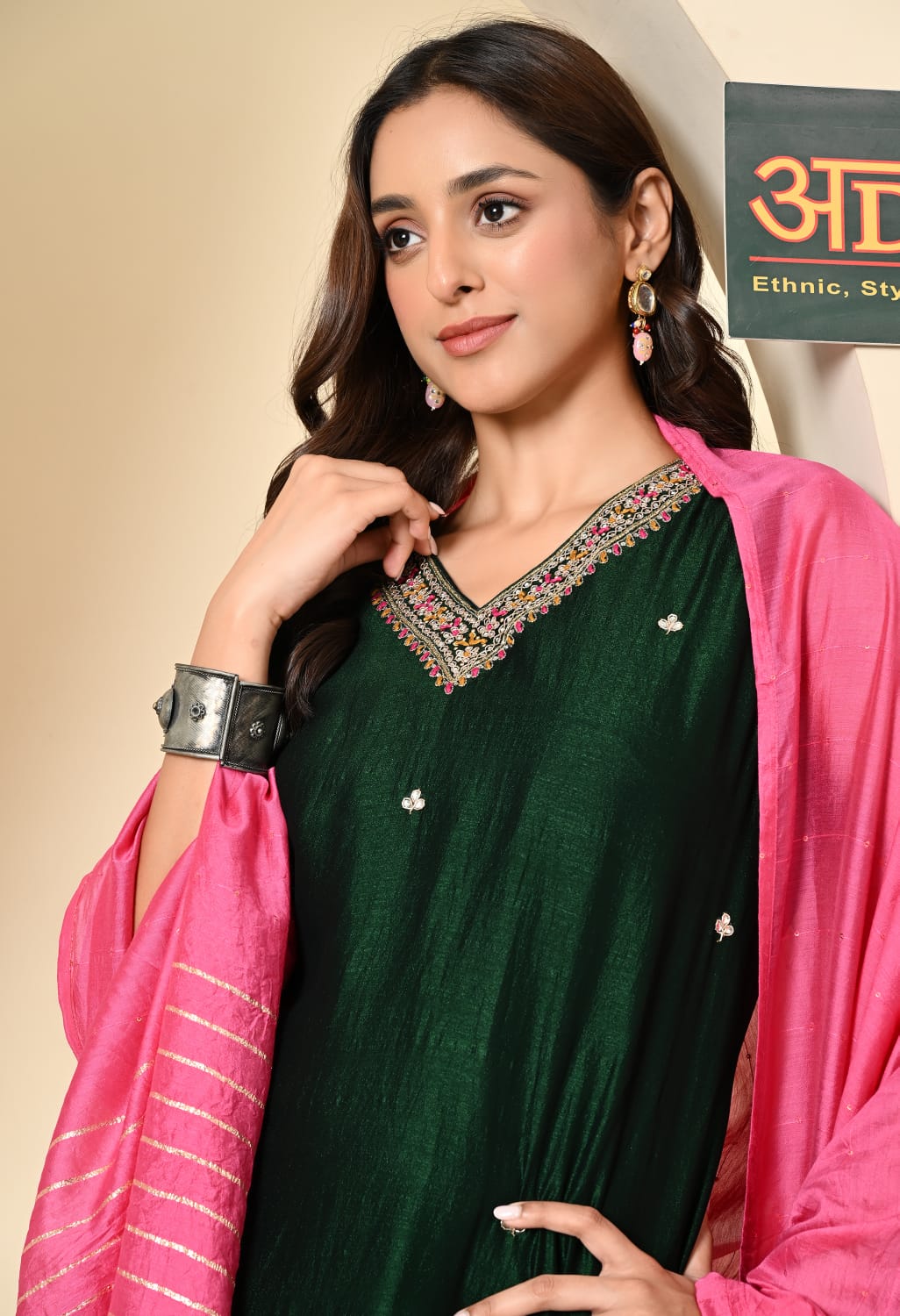 Advita Party Wear 3 Piece Suit for women – view 2
